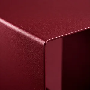 Trinity Metal Side Table with Storage - 4