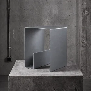 Trinity Metal Side Table with Compartment - 2