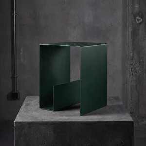 Trinity Metal Side Table with Storage - 3