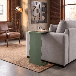 Wave Metal Side Table - 2