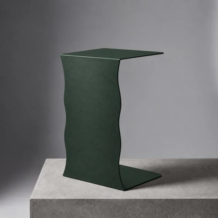Wave Metal Side Table - 3