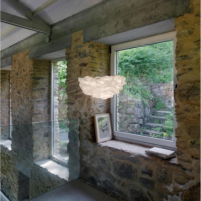 Nev Cloud Metal Mesh Pendant Chandelier - 6