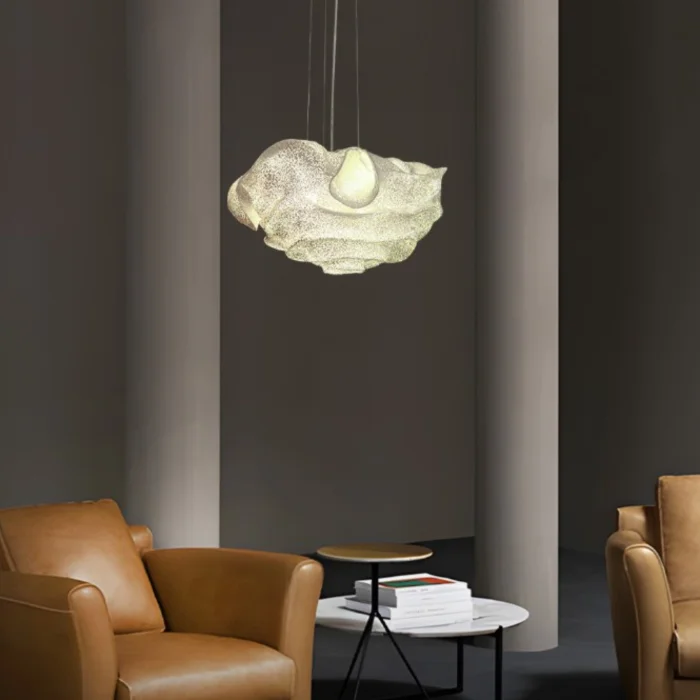 Nev Cloud Metal Mesh Pendant Chandelier - 4