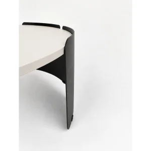 Orbit Moonstone and Black Coffee Table - 10