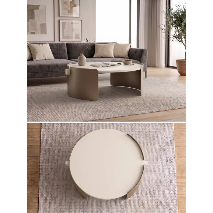 Orbit Moonstone and Bonj Coffee Table - 8