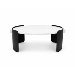 Orbit White-Black Coffee Table - 2