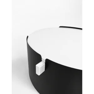 Orbit White-Black Coffee Table - 9