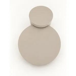 Ovria Vizon Beige Coffee and Side Table Set - 8