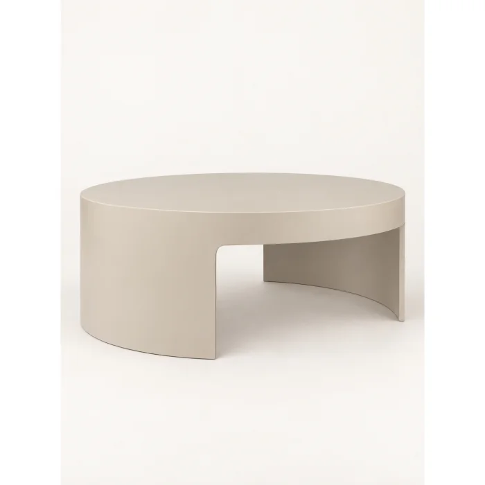 Ovria Vizon Beige Coffee and Side Table Set - 6