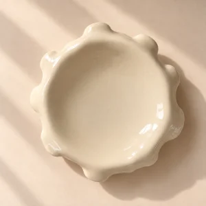 Organik Formlu Stoneware Küçük Boy Tabak - 1