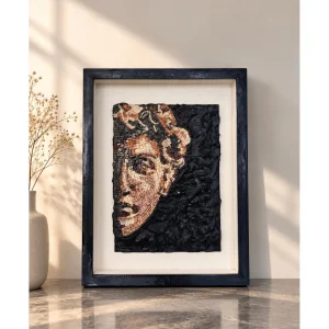 David Stone Mosaic Portrait Artpiece - 2