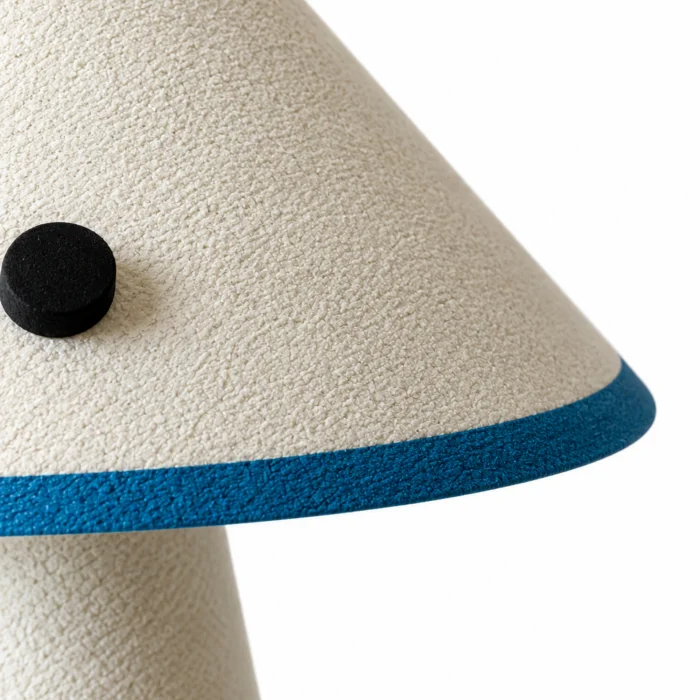 Tokyo Textured White Table Lamp No.1 - 7