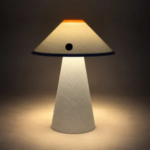 Tokyo Textured White Table Lamp No.1 - 3