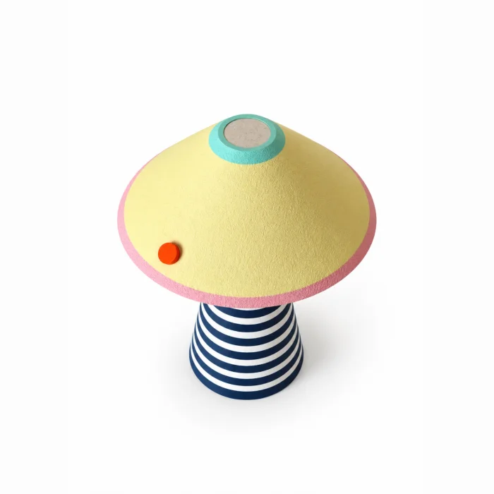 Tokyo Textured White Table Lamp No.1 - 2