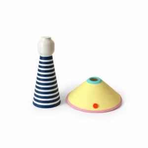 Tokyo Textured White Table Lamp No.1 - 6