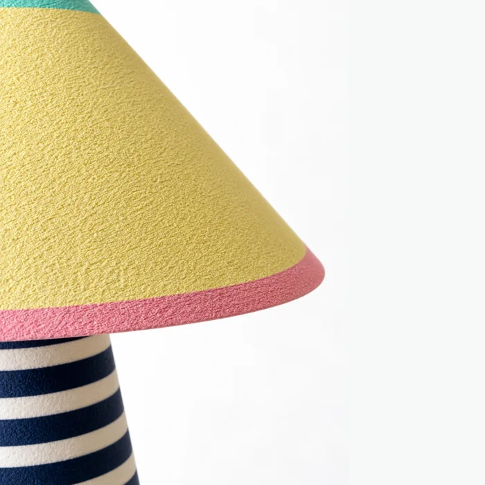 Tokyo Textured White Table Lamp No.1 - 7
