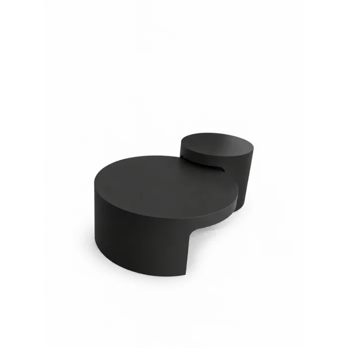 Ovria 2-Piece Black Coffee and Side Table Set - 6