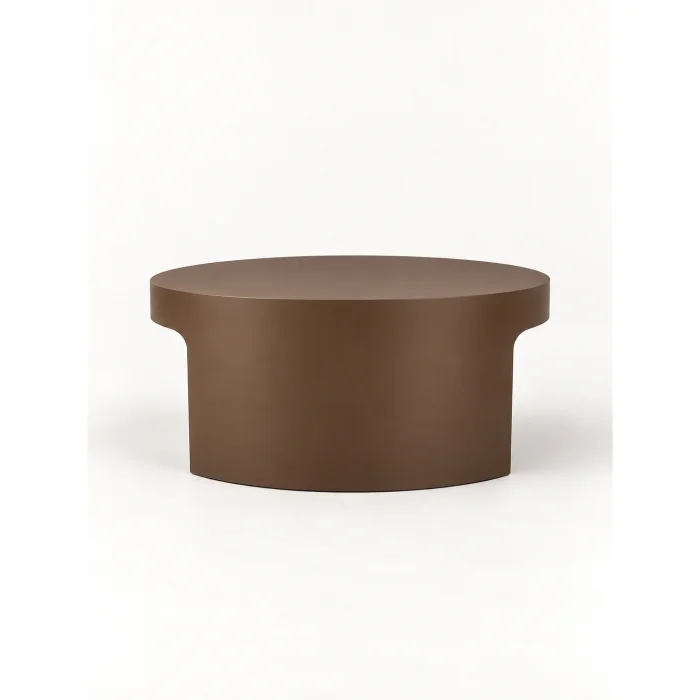 Ovria Walnut Brown Coffee and Side Table Set of 2 - 8