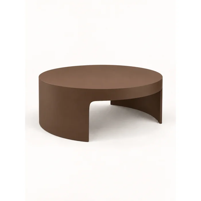 Ovria Walnut Brown Coffee and Side Table Set of 2 - 6