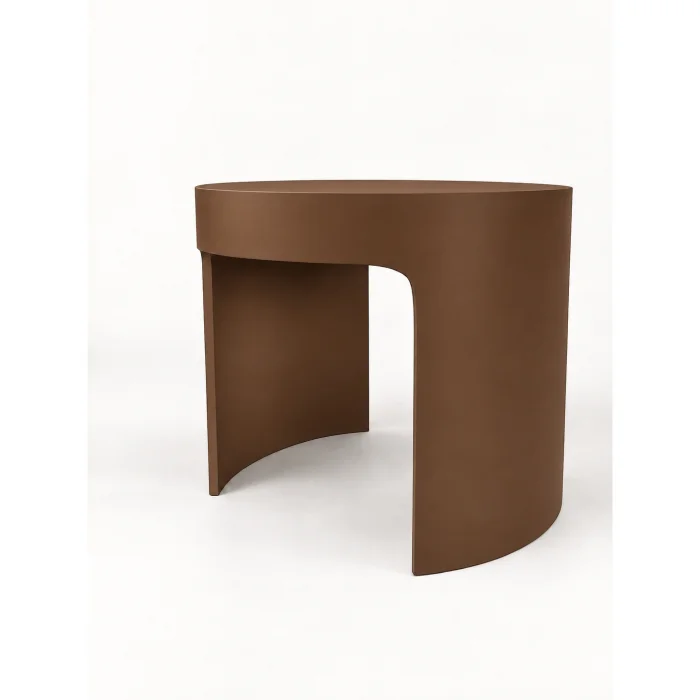 Ovria Walnut Brown Coffee and Side Table Set of 2 - 7