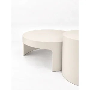 Ovria Moonstone Coffee and Side Table Set - 10