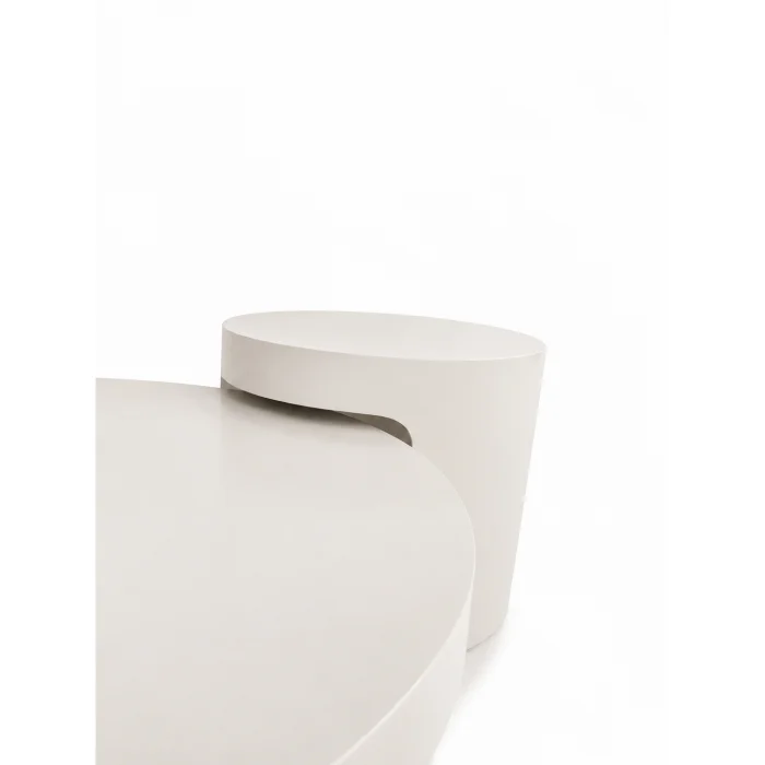 Ovria Moonstone Coffee and Side Table Set - 11