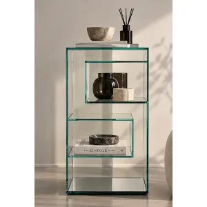 Lucent Glass Sideboard & Modular Bookcase - 1