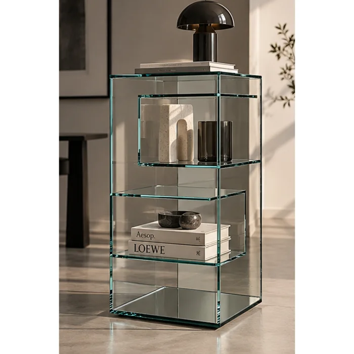 Lucent Glass Sideboard & Modular Bookcase - 2