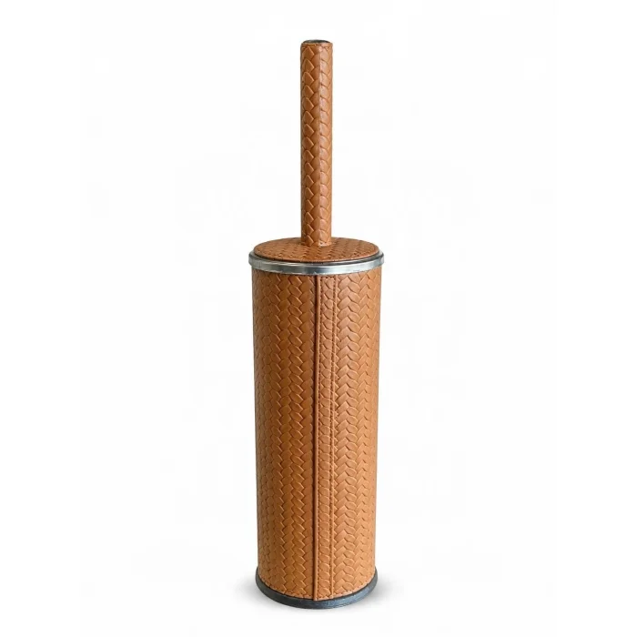 Leather Toilet Brush Set - 1