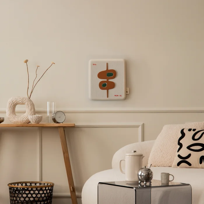 MCM-01 Totem 3D Printed Textile Wall Object - 3