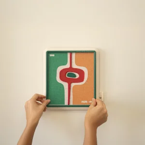 MCM-04 Balance 3D Printed Textile Wall Object - 4