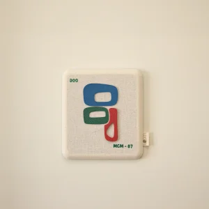 MCM-07 Stack 3D Printed Textile Wall Object - 1
