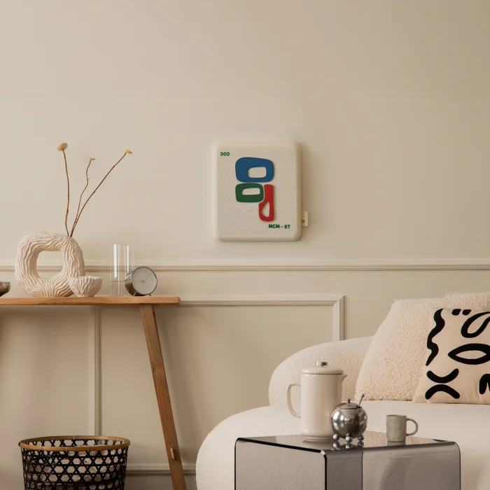 MCM-07 Stack 3D Printed Textile Wall Object - 2