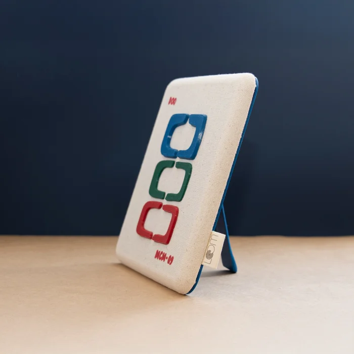 Sequence MCM-09 3D Printed Textile Wall Object - 2