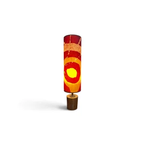 Handmade Ceramic Batik Floor Lamp - 2