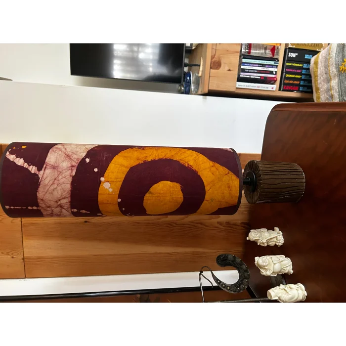 Handmade Ceramic Batik Floor Lamp - 5