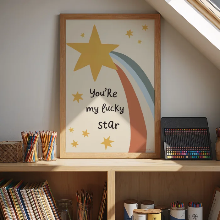 You're My Lucky Star Çocuk Odası Poster - 6