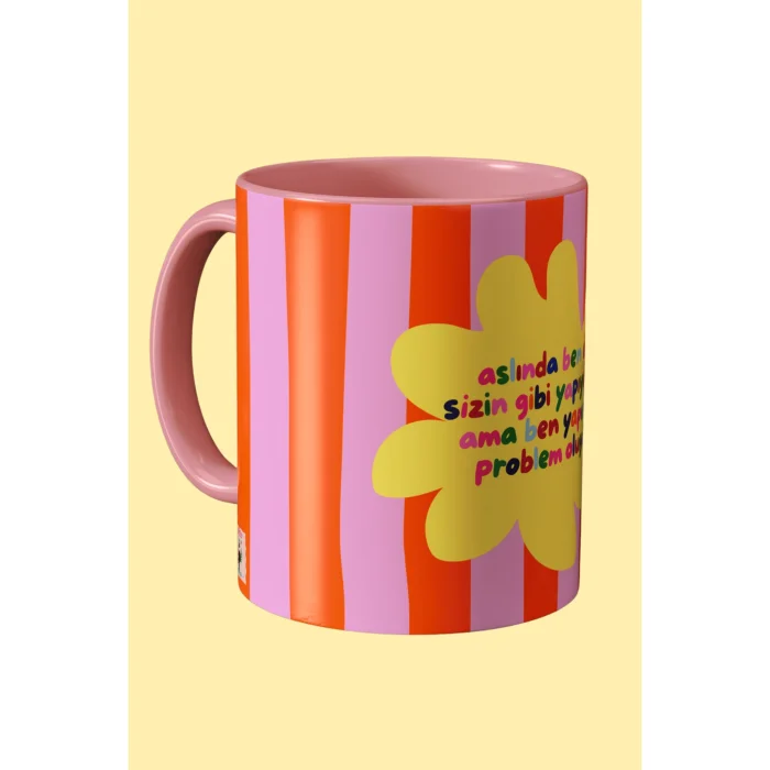 Gözebatan Theme Porcelain Design Mug - 2