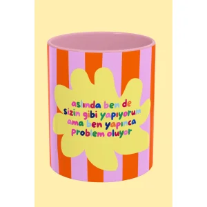 Gözebatan Theme Porcelain Design Mug - 1