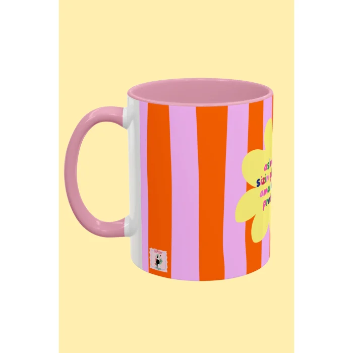 Gözebatan Theme Porcelain Design Mug - 5