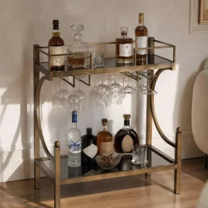Arcata Eskitme Metal Servis Arabası - 2