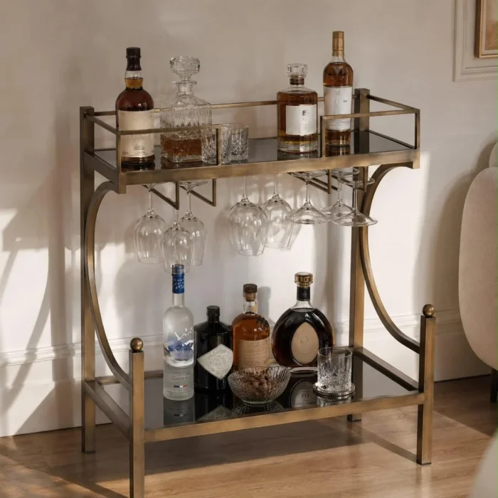 Arcata Eskitme Metal Servis Arabası - 2