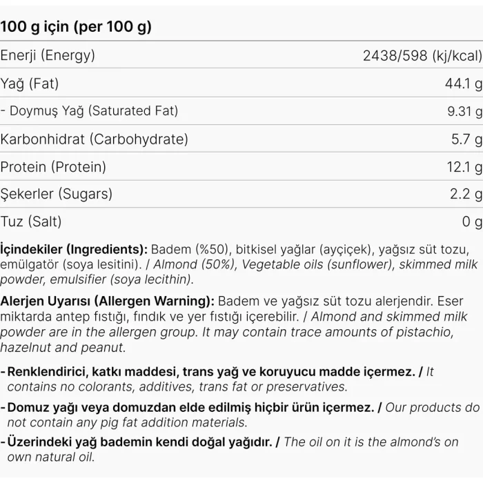 Badem Ezmesi - 4