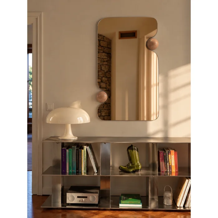 Sculpt Seramik Detaylı Dekoratif Ayna - 2