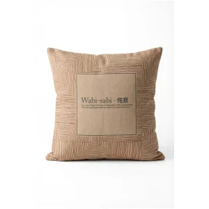 Wabi-Sabi Patterned Cushion Cover - 1
