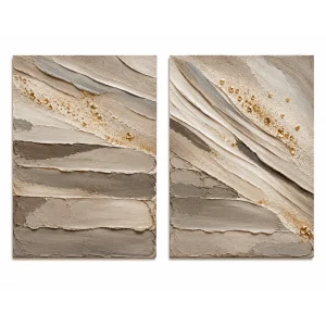 Gilded Sands Earth Karışık Teknik Tablo - 1