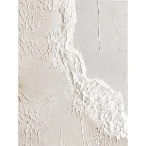The Painted Path White Dokulu Kanvas Tablo - 3