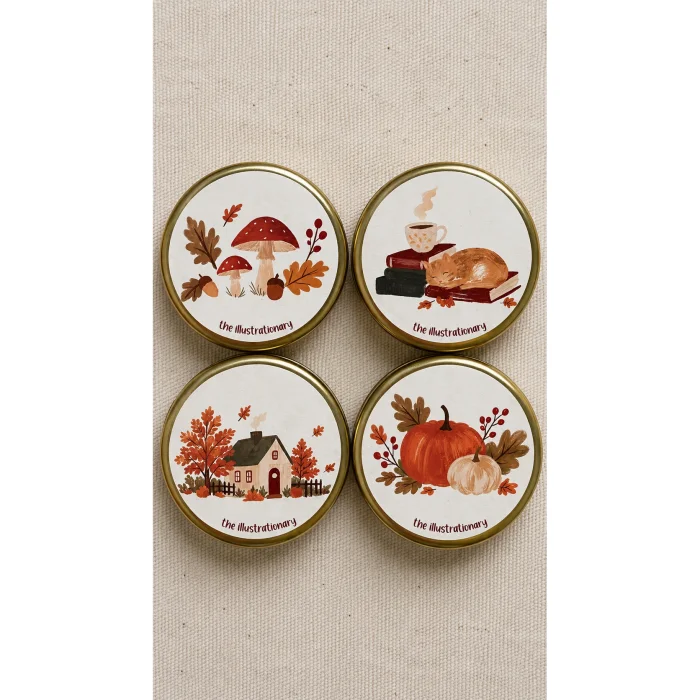 Autumn Collection 4-Piece Candle Set - 2