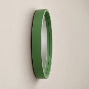 Colorful Framed Round Wall Mirror - 2
