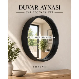 Round Wall Mirror - 8